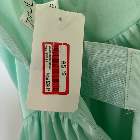 Seafoam Green Maxi Formal Dress - Picture 9 of 11